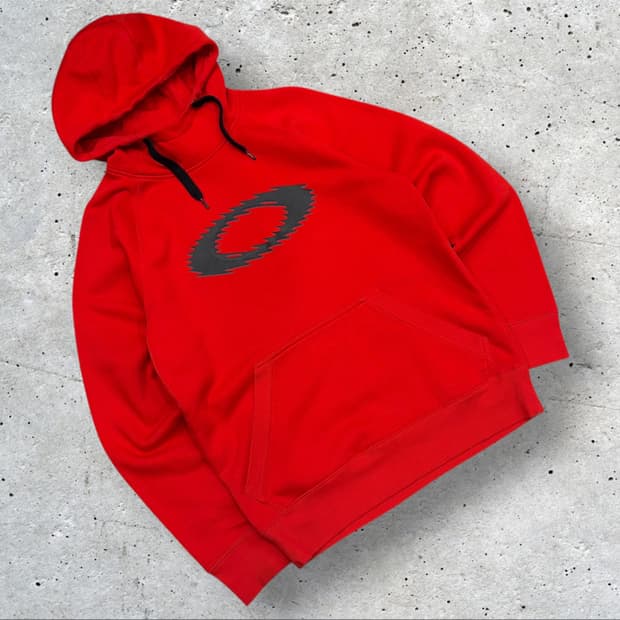 [S] 14s 오클리 레드 스웻 후드티 B997