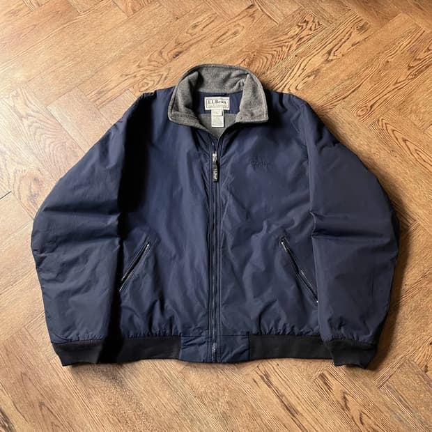 [L]엘엘빈 USA 신슐레이트 네이비 웜업 자켓