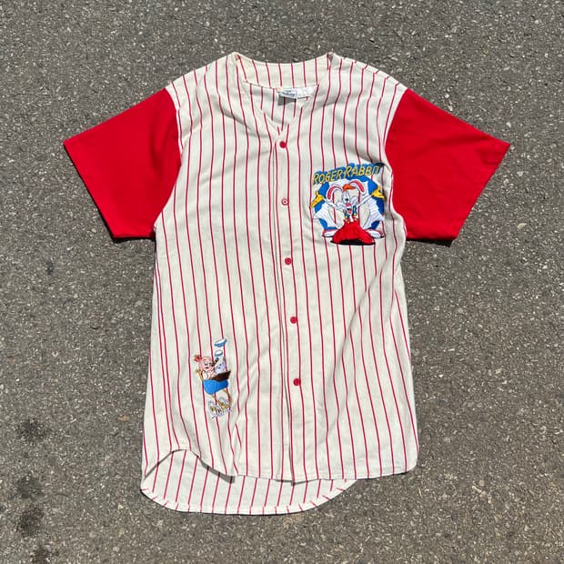 90‘s Roger Rabbit 코튼 베이스볼 저지