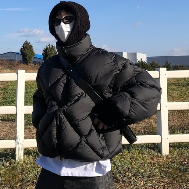 다이아 덕다운 패딩