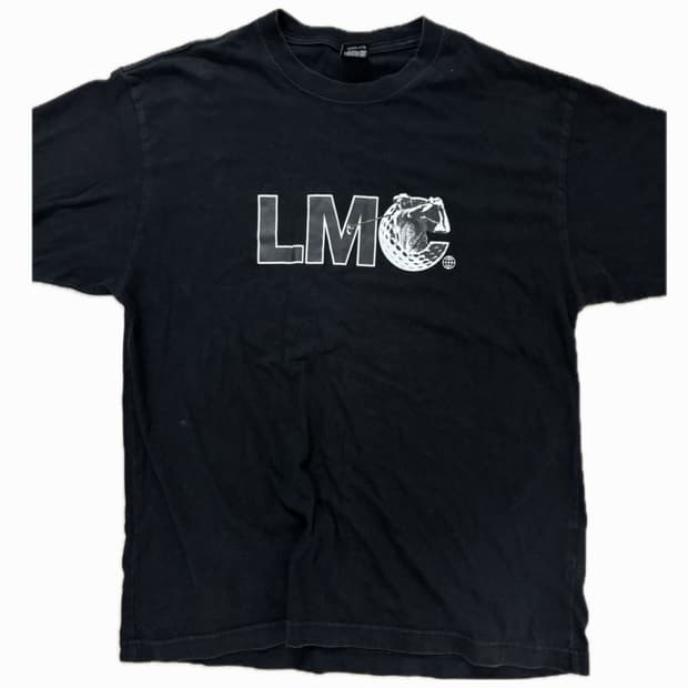LMC 골프 로고 티셔츠 블랙 M