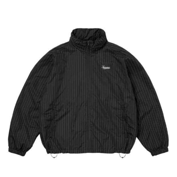 슈프림 리플렉티브 핀스트라이프 자켓 M
