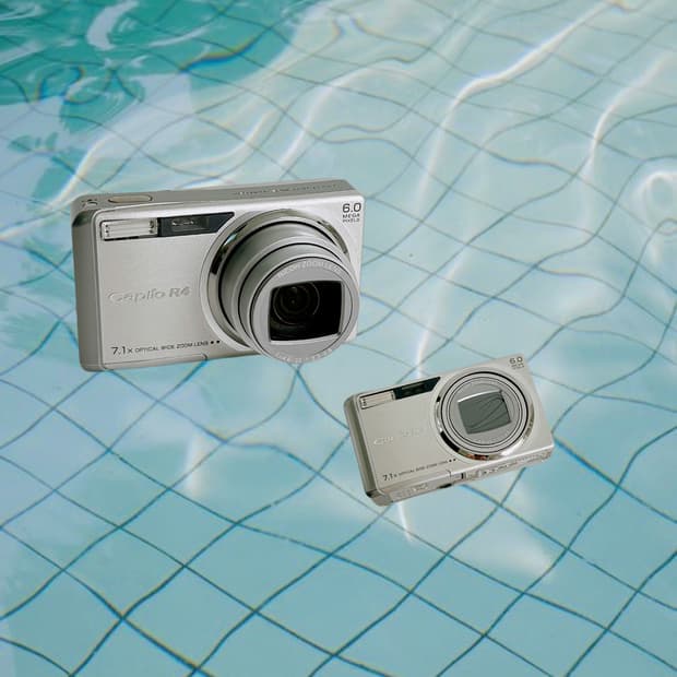 필름느낌!) 리코 카플리오 r4 Caplio 빈티지 디카