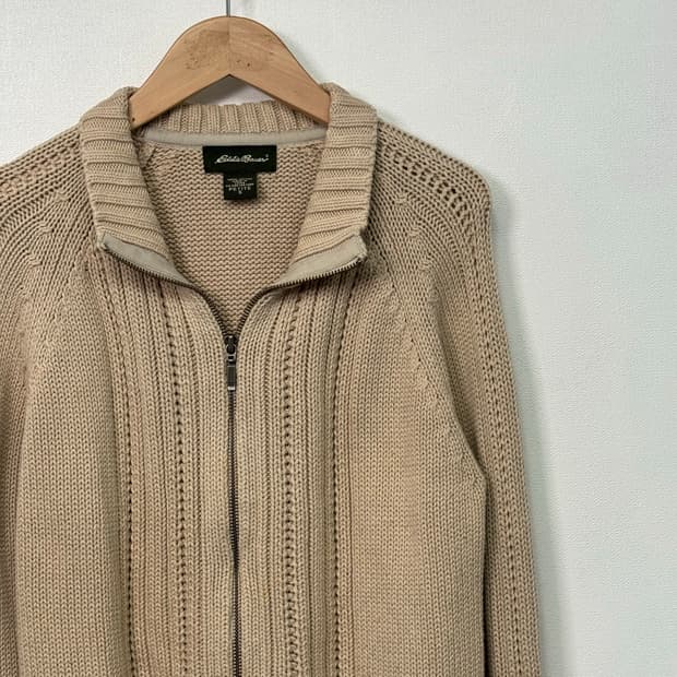 에디바우어 집업 가디건/N106