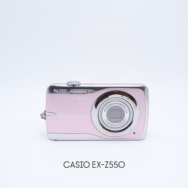 카시오 EX-Z550 핑크 디카