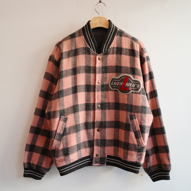 LOZIO MEN’S 울 바시티 자켓 