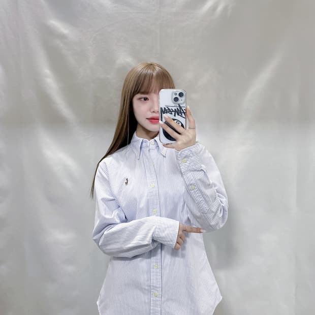 폴로 랄프로렌 포니 스트라이프 셔츠 