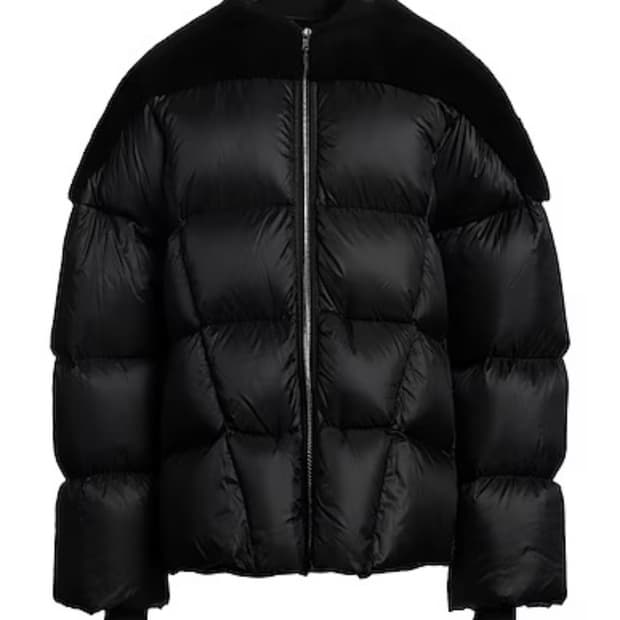 릭오웬스 시어링 패딩