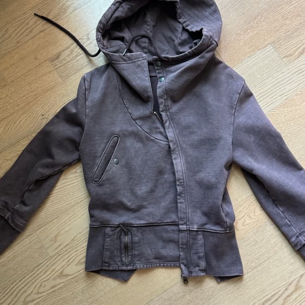 MSCHF ASYMMASYMMETRIC HOODIE ZIP-UP