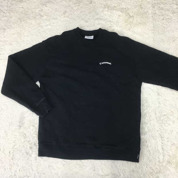 커버낫 백로고 맨투맨 CC31