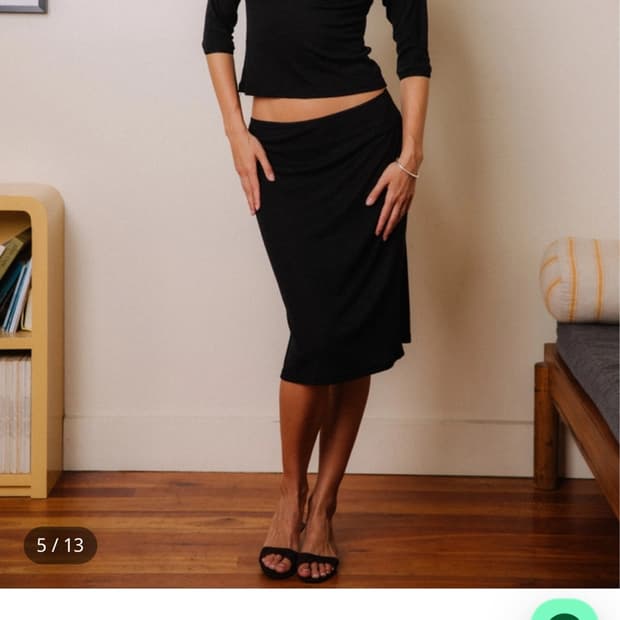 고블린웨어 Iris Midi Skirt 미디 스커트