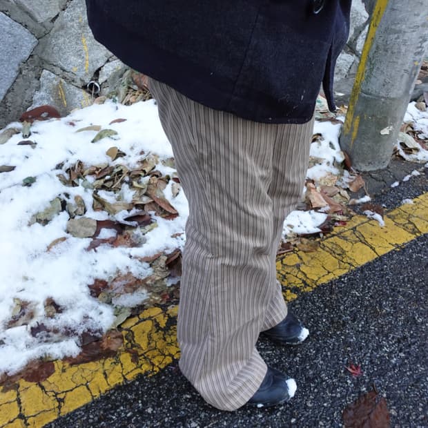 TORNADO MART boots cut pants