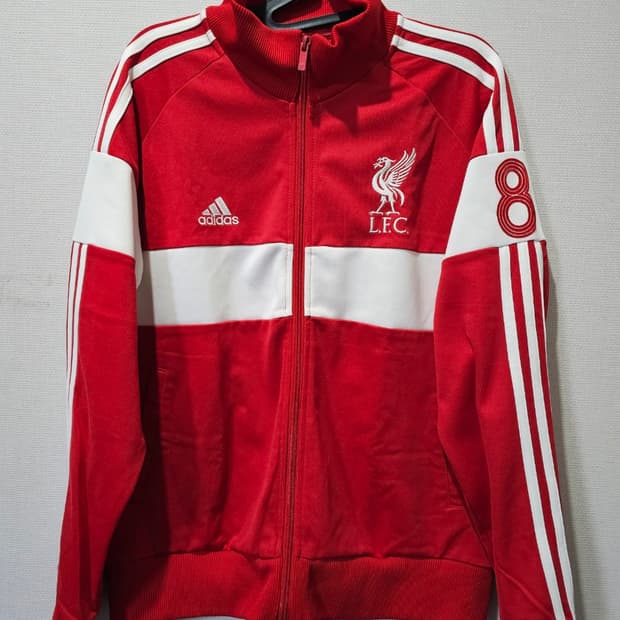 아디다스 리버풀 유니폼 트랙탑 져지집업 95 / M