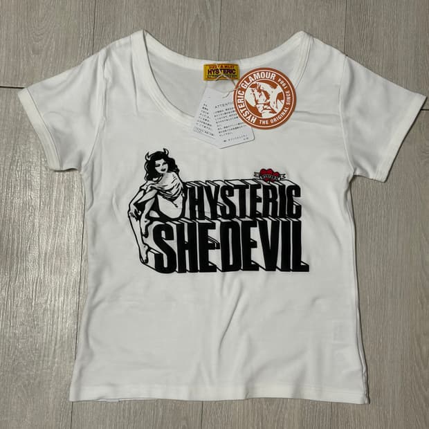 히스테릭글래머 SHE DEVIL T SHIRT