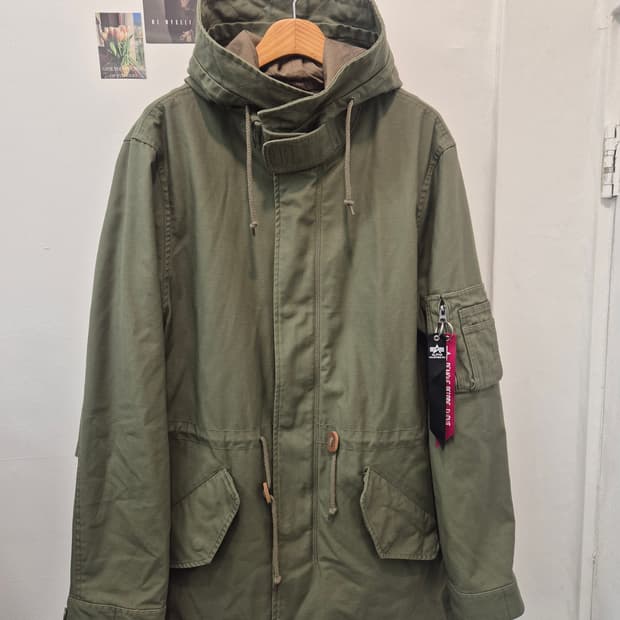 알파인더스트리 N-3B 파카 XL 
