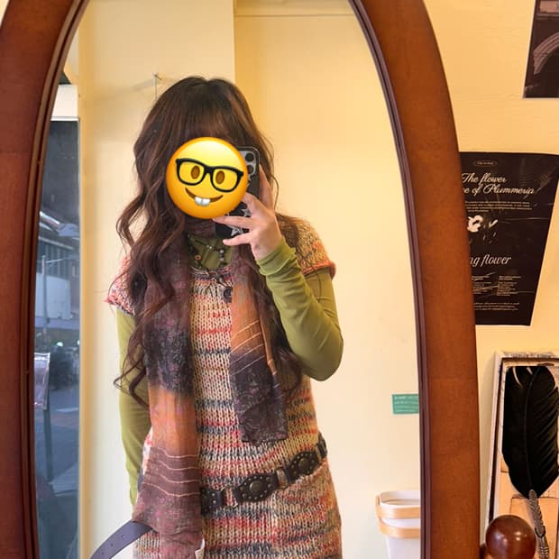 [빈티지] 임수정st 귀여운 니트 원피스