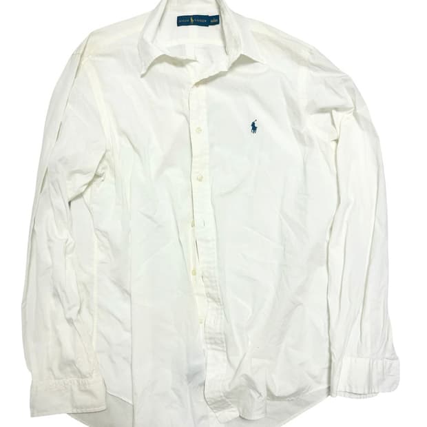 폴로 랄프로렌 화이트 버튼다운 셔츠 (클래식핏) 