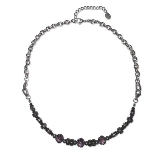 시그니처 체인징 목걸이 (v / black ver)