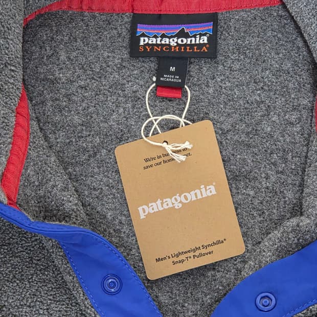 파타고니아 신칠라 라이트웨이트 니켈 M