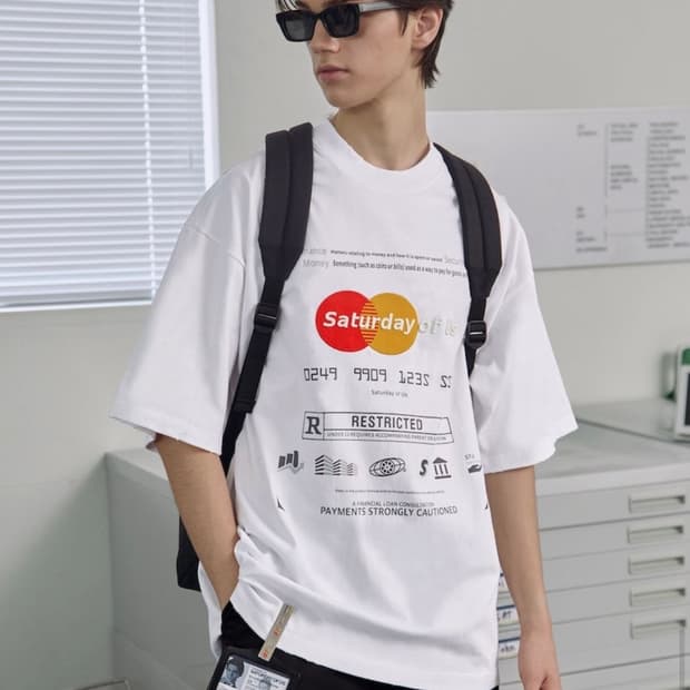 STU Bank Embroidery 티셔츠