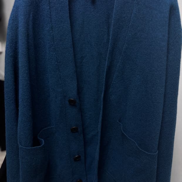 스튜디오 니콜슨 aire 램스울 가디건 M