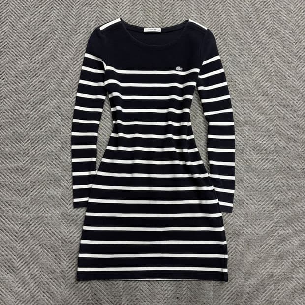 라코스테 단가라 원피스 v1704