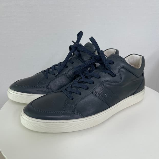 토즈 TODS 스니커즈 네이비 43 (280)