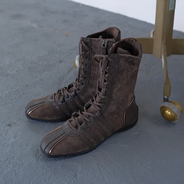 락피쉬웨더웨어 하이탑 스니커즈 부츠 초코 250