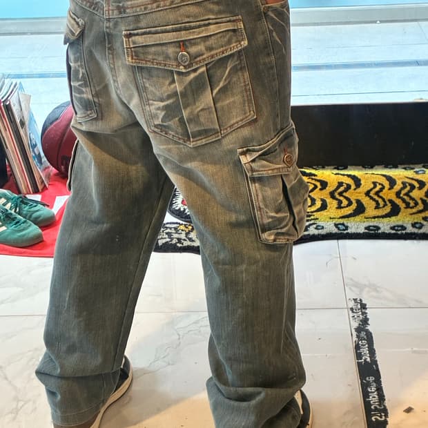 KingWayjeans 카고워싱