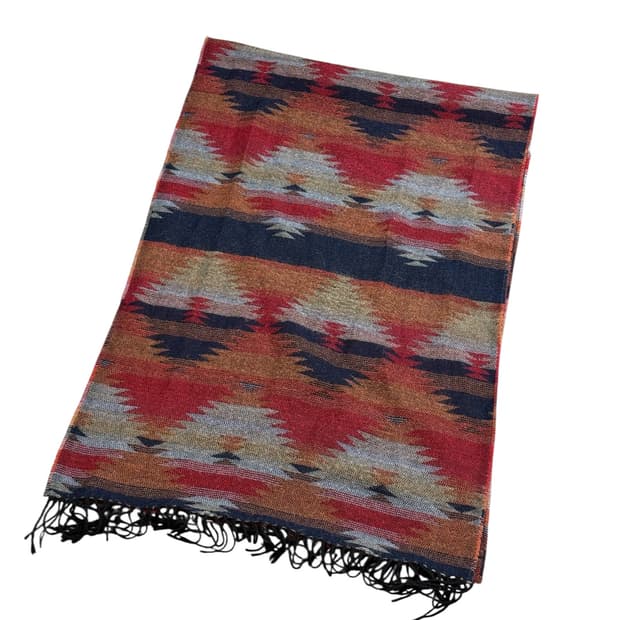 이탈리아 메이드 나바호(Navajo) 패턴 머플러&숄