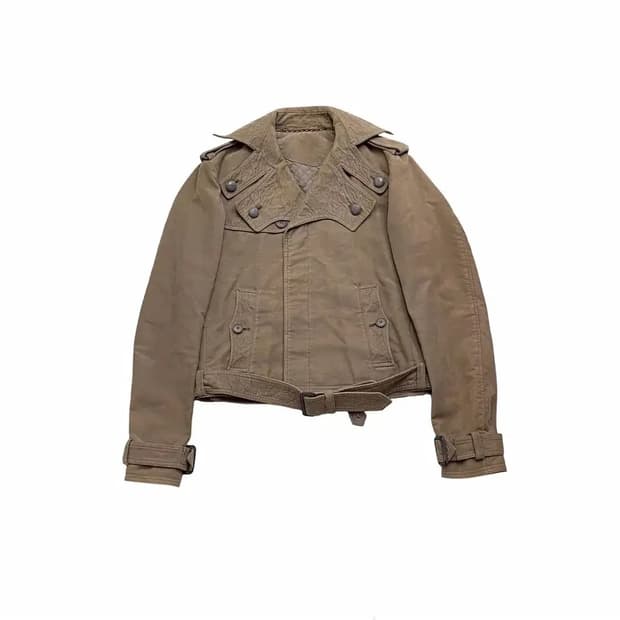 미하라 야스히로 몰스킨 스웨이드 데저트 자켓