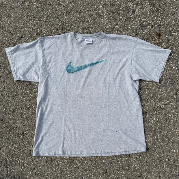 90s made in usa nike 빅스우시 나이키 반팔 티셔츠