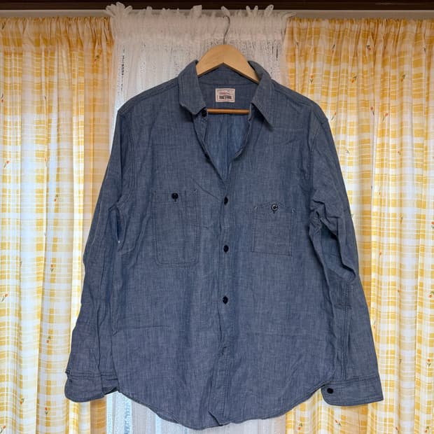 BIG YANK 샴브레이 셔츠 16사이즈