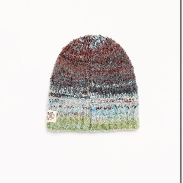 스투시 스컬캡 텍스쳐드 얀 비니 블루