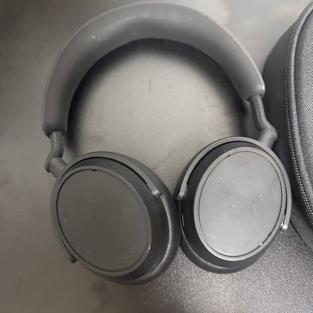 젠하이저 엑센텀 플러스 무선 헤드폰 블랙