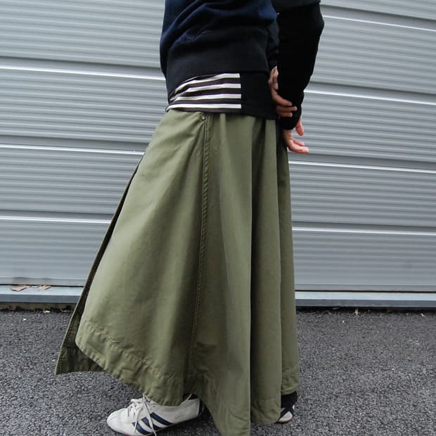 RNA unbalnace cotton skirt