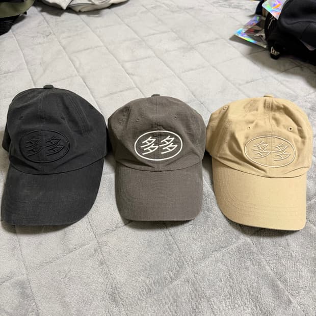 다다이즘 볼캡 모자 3종 일괄