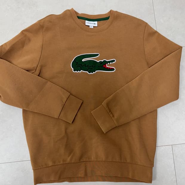 라코스테 빅로고 맨투맨 M