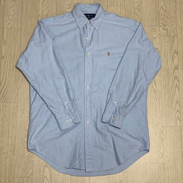 폴로 하늘색 셔츠 15 1/2