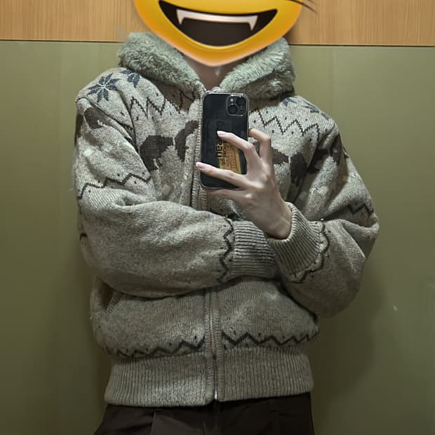 세븐아일랜드 모리걸 코위찬 퍼집업