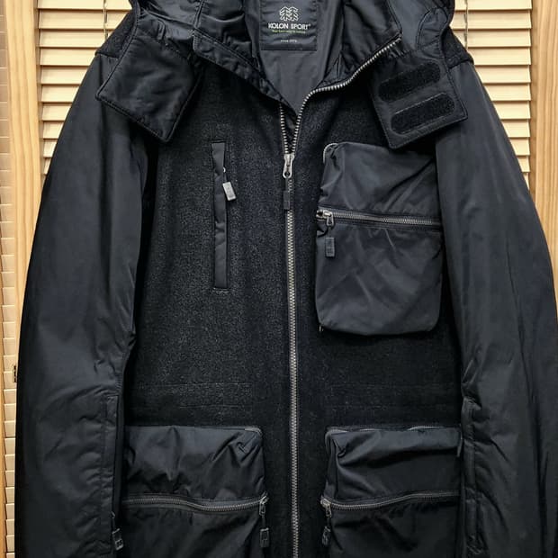 코오롱스포츠 남성 포켓장식 점퍼100