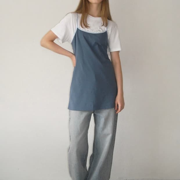 로우클래식 나시 원피스 ORGANIC SILKET JERSEY DRESS