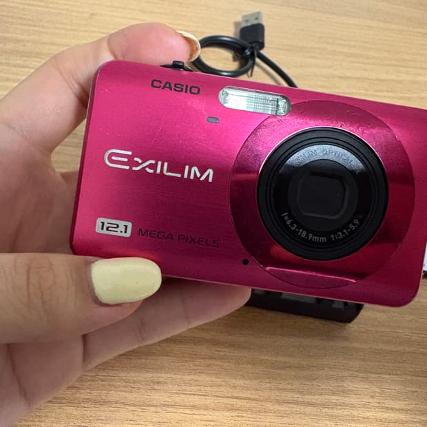 카시오 엑슬림 exilim EX-Z90 핑크  디지털카메라 디카
