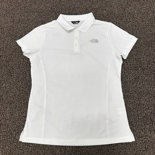 노스페이스 기능성 카라티 여성 반팔티셔츠 화이트 90(M)