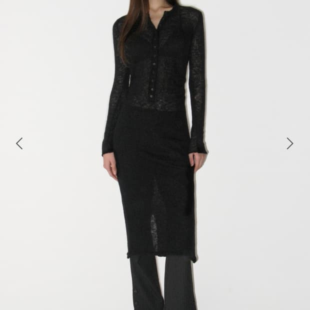 sunburnproject Mohair Maxi Knit One-piec