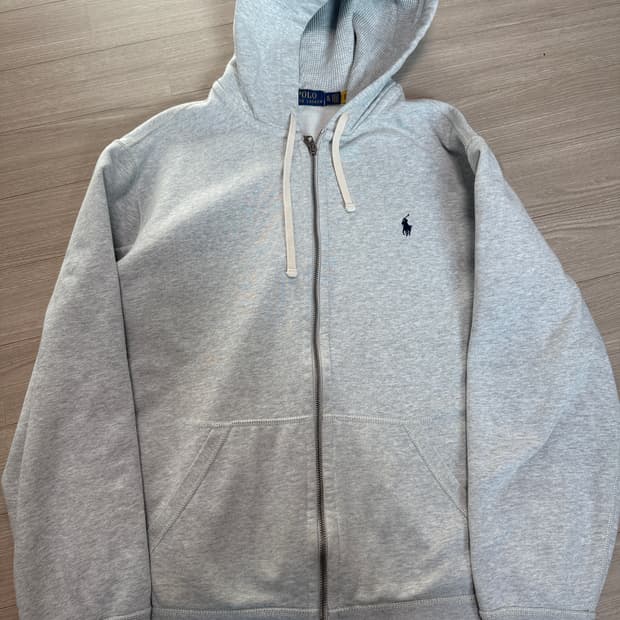 polo 폴로 후드집업 그레이 xl 백화점판