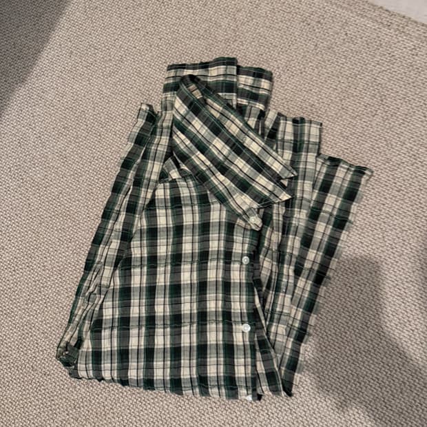 애니타임로릭 Iris shirt-Green (RENEWAL) L