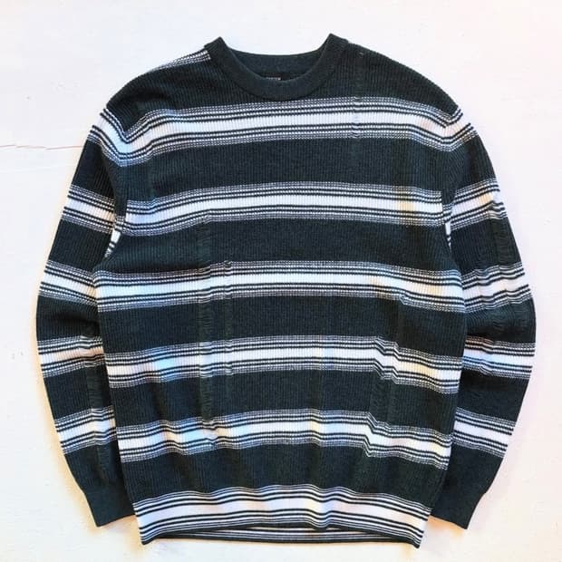 시스템 스트라이프 스웨터