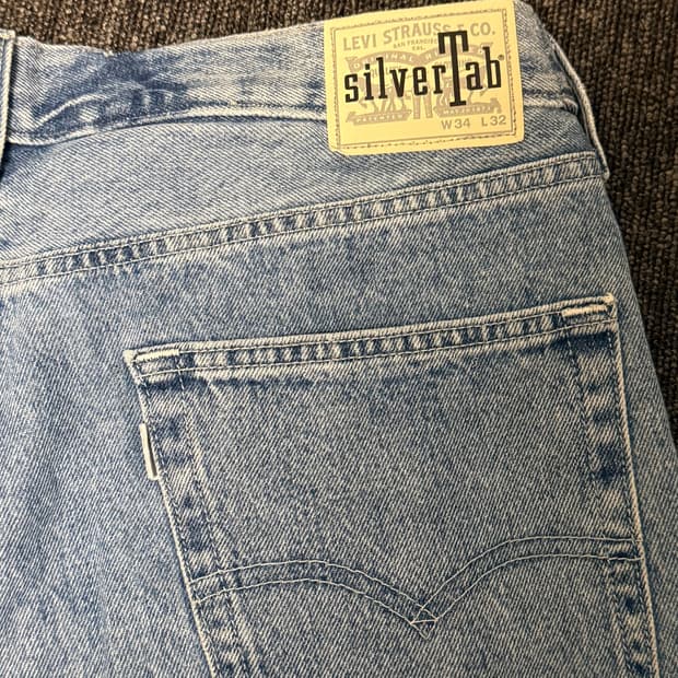 [W34L32] 리바이스 실버탭 데님 팬츠