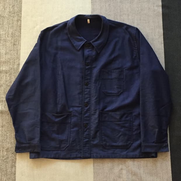 60s 아돌프 라폰 몰스킨 프랜치 워크자켓